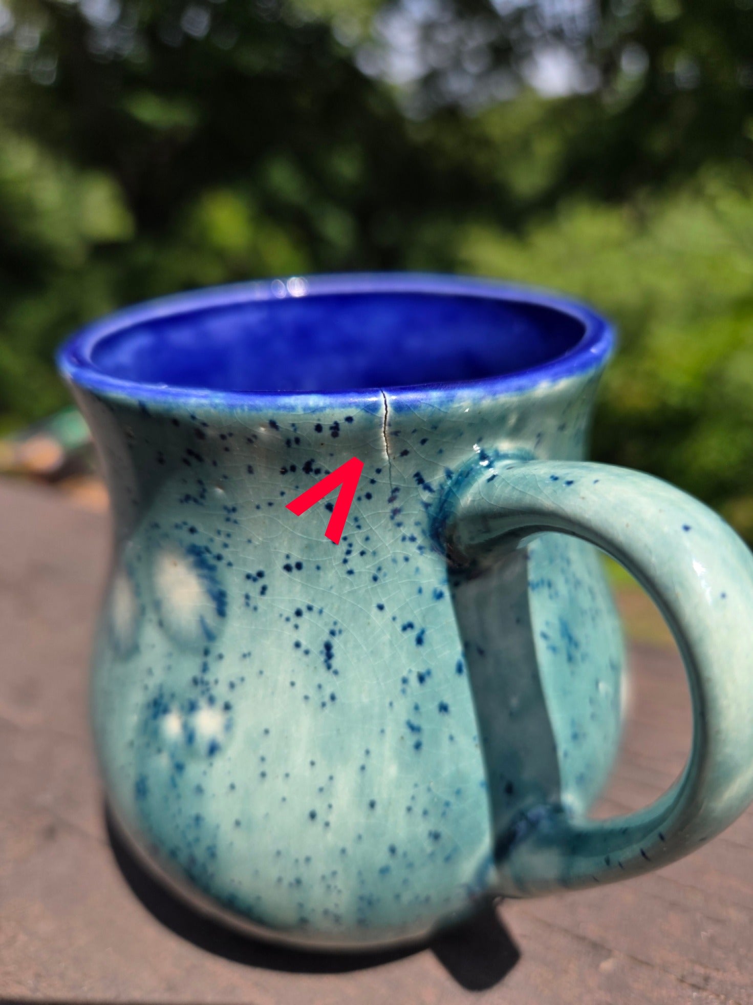 Misfit Mug | Blue Bloom
