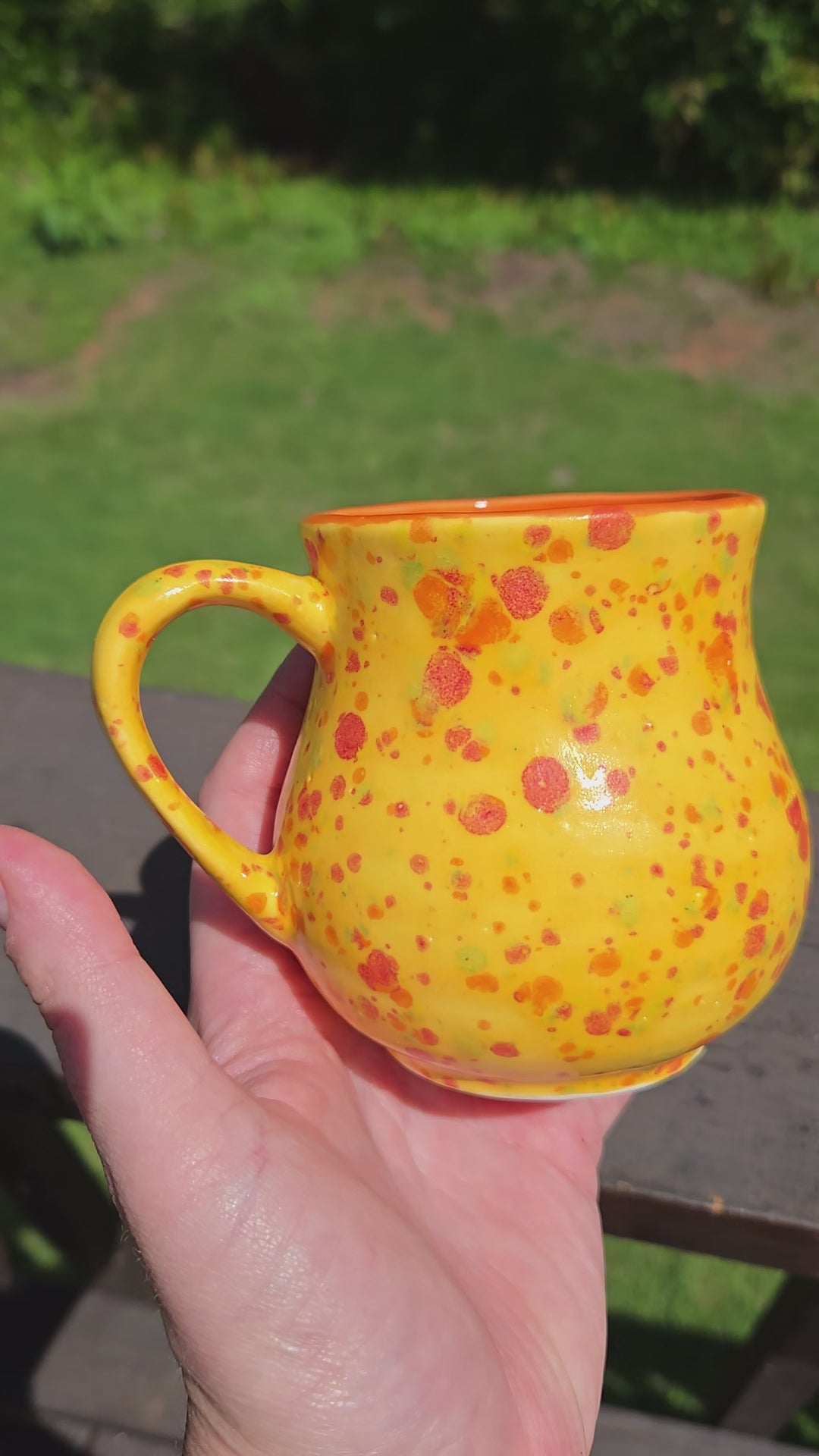 Sunrise Speckle | Handmade ceramic mug