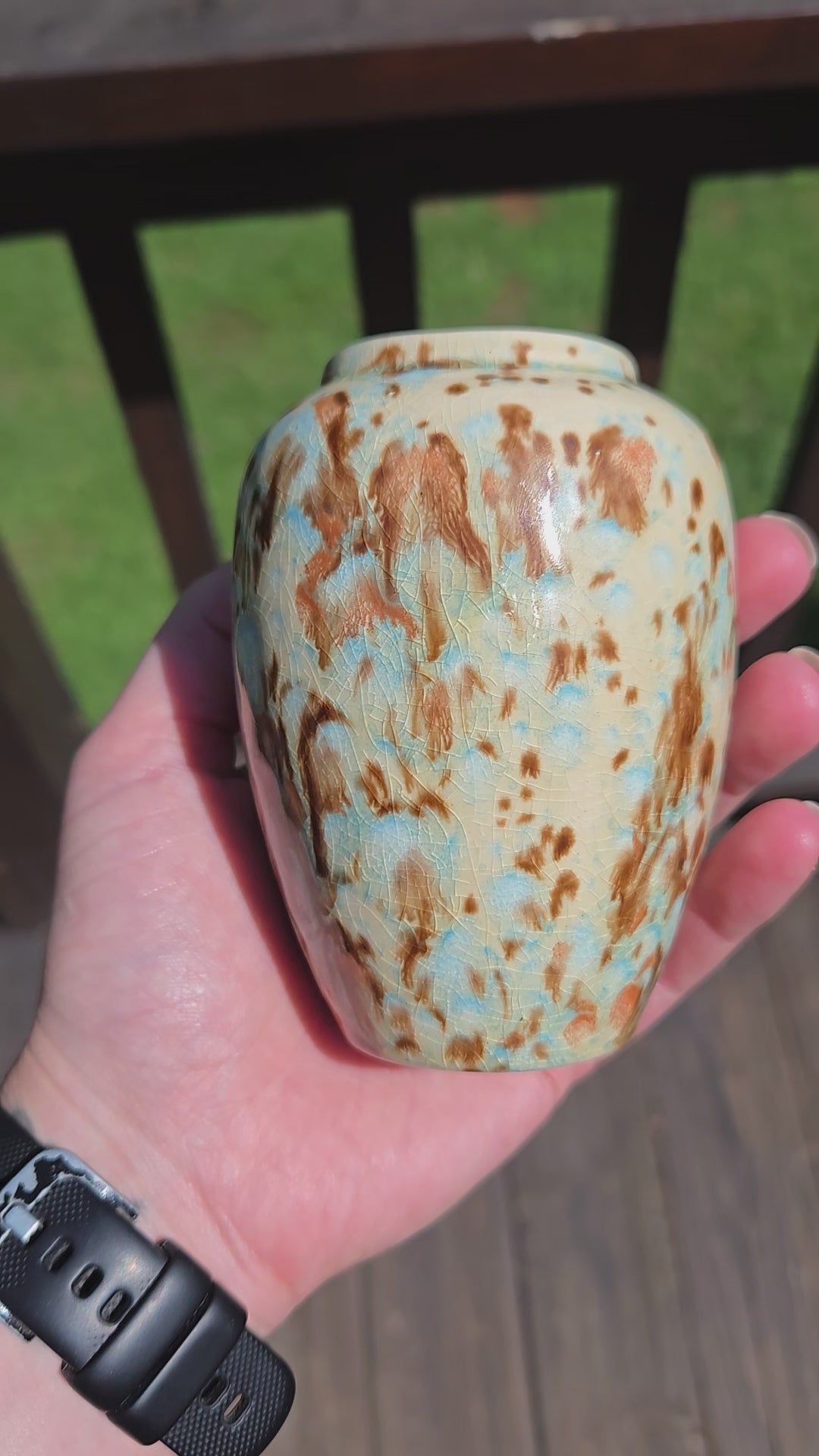 Copper Drift | Handmade stoneware vase
