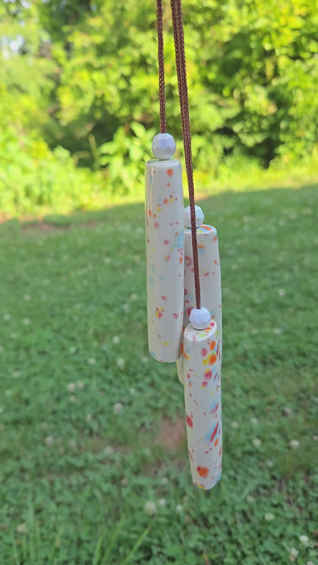 Confetti Pop | Handmade wind chimes