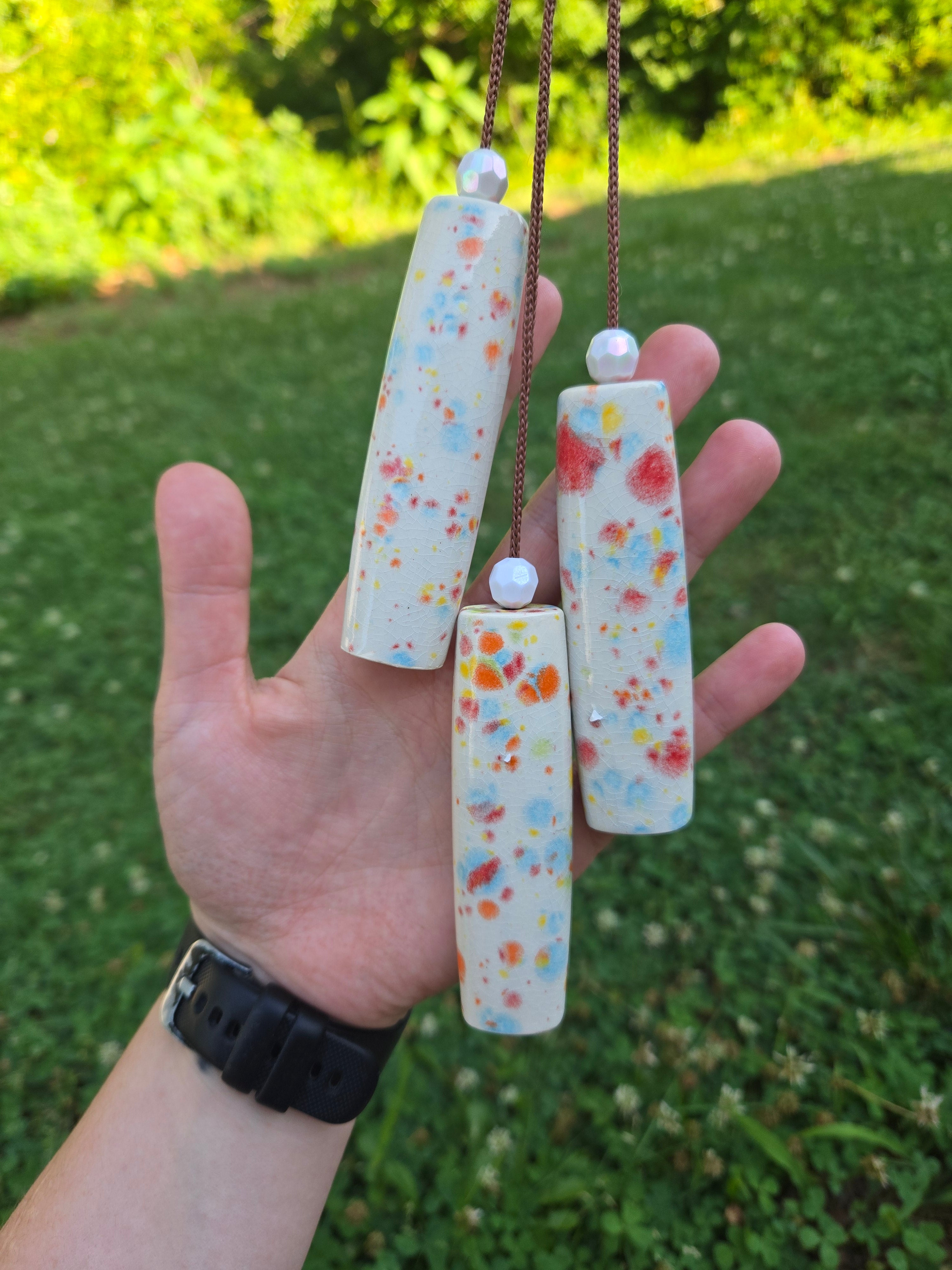 Confetti Pop | Handmade wind chimes