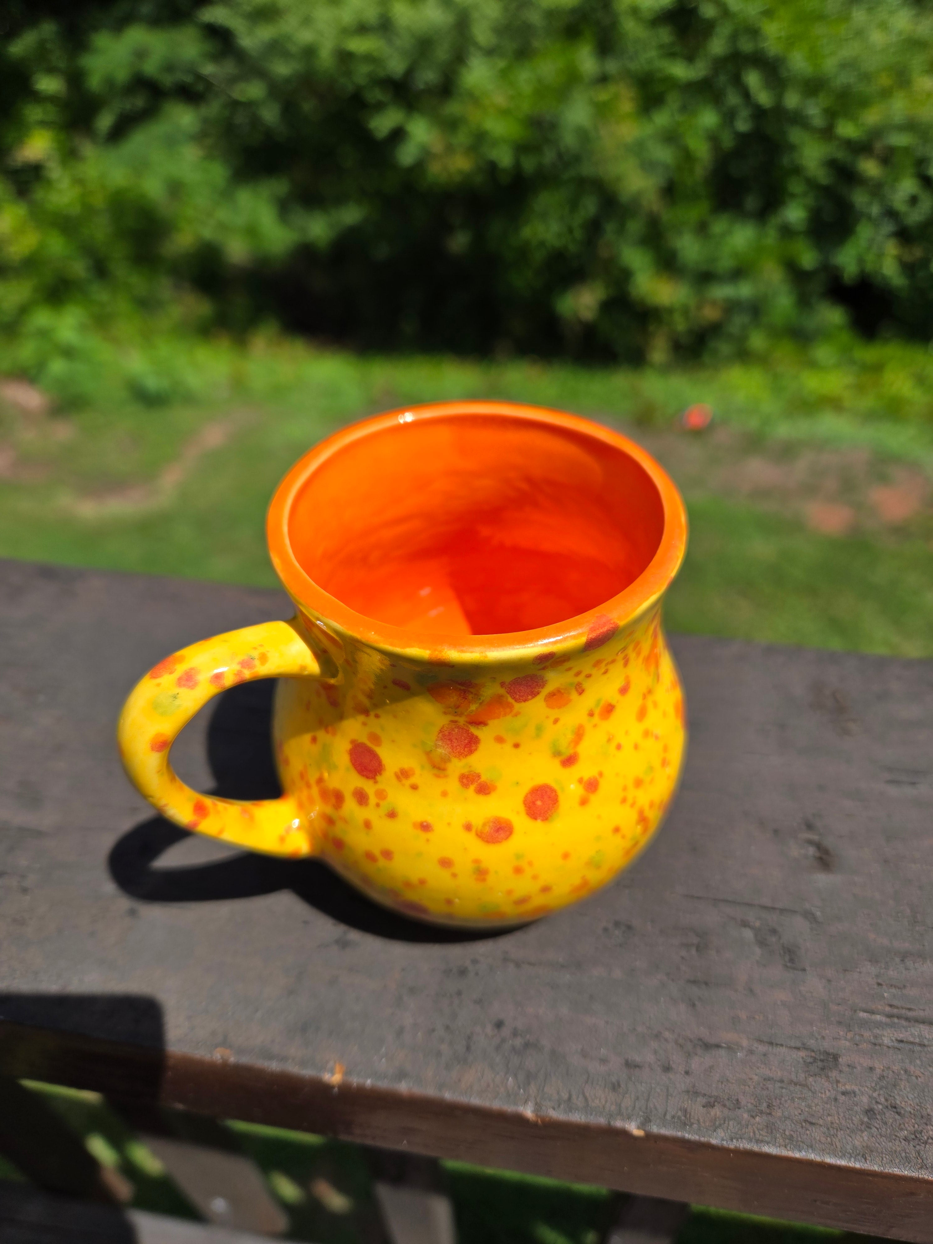 Sunrise Speckle | Handmade ceramic mug