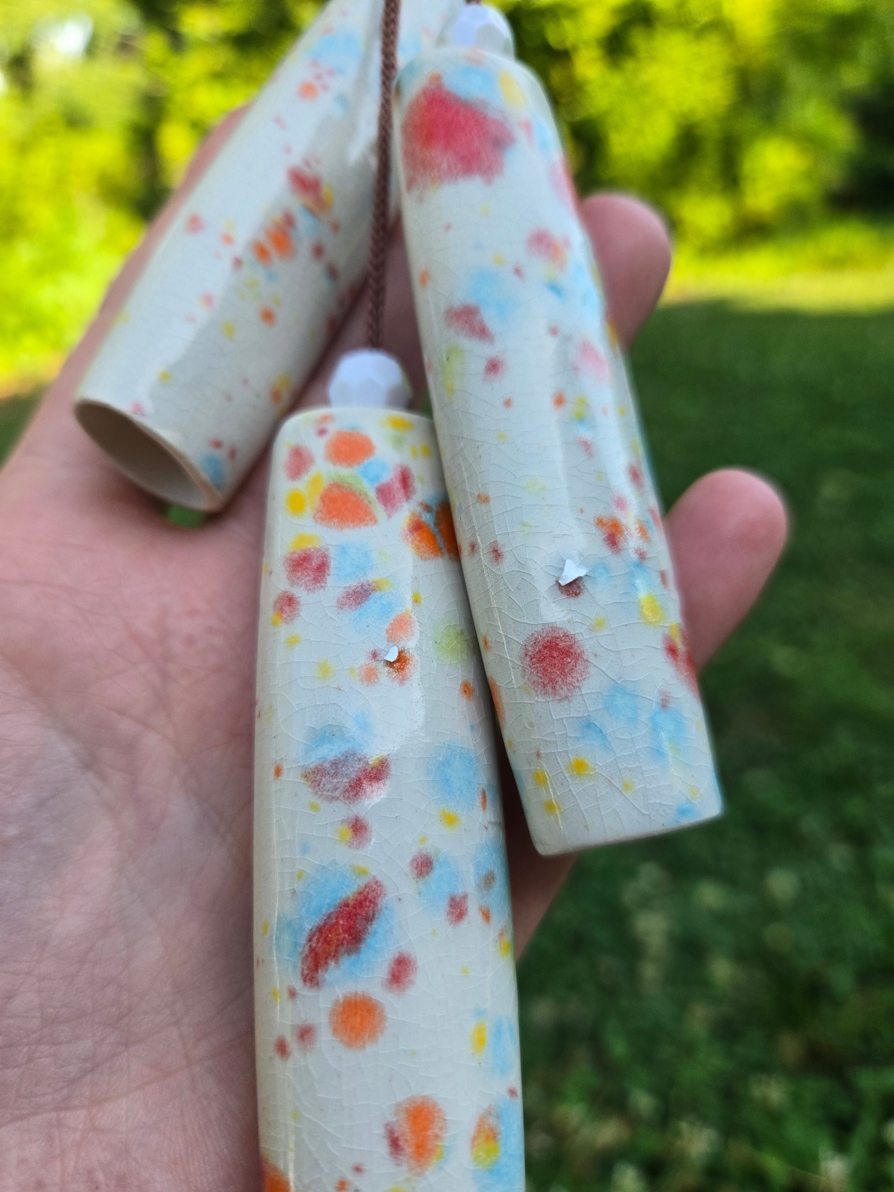 Confetti Pop | Handmade wind chimes