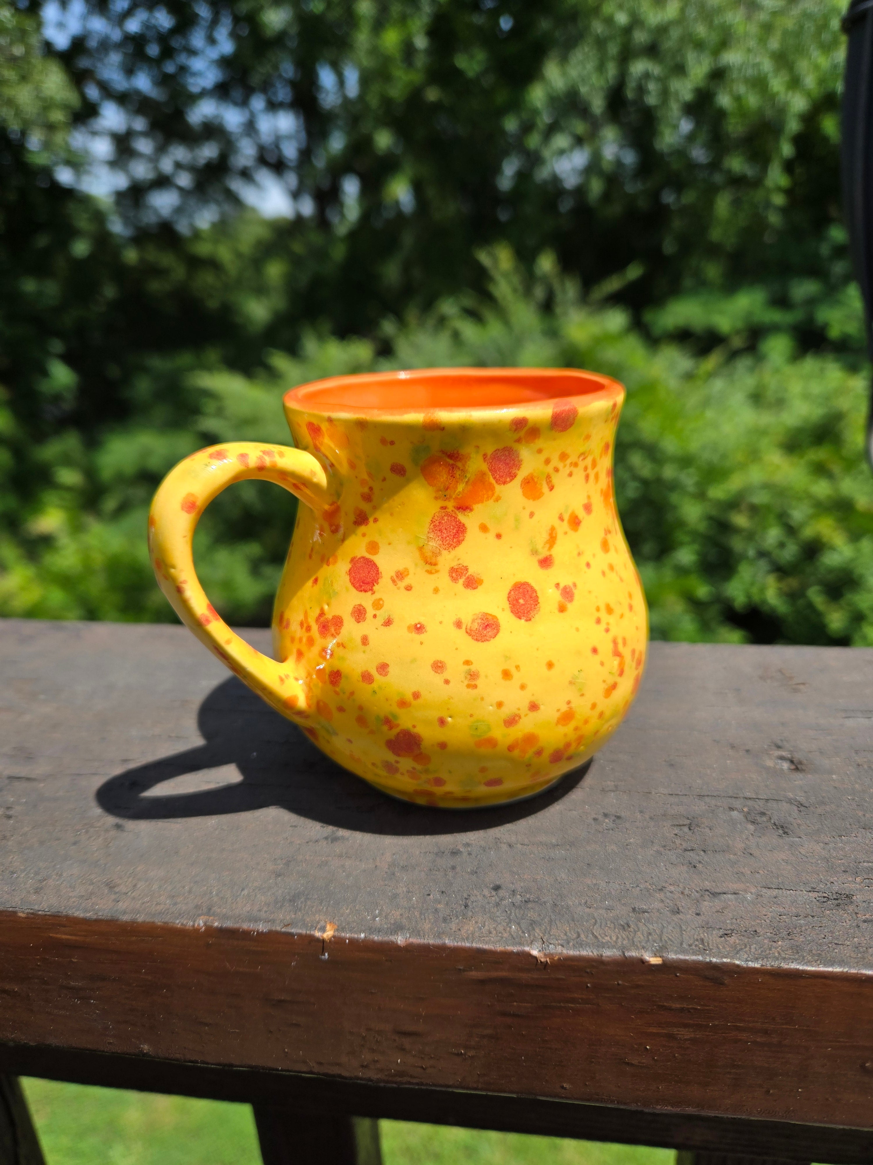Sunrise Speckle | Handmade ceramic mug